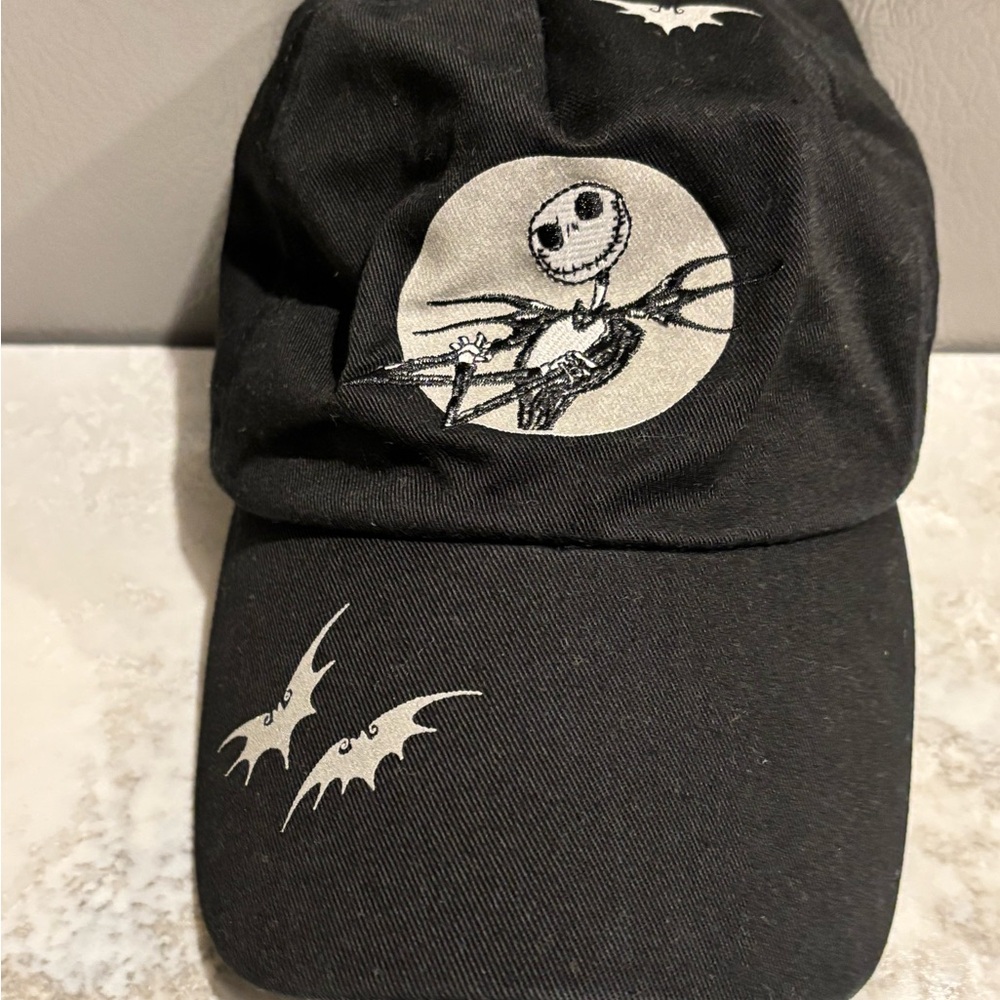 Disney Nightmare Before Christmas Black Cotton cap